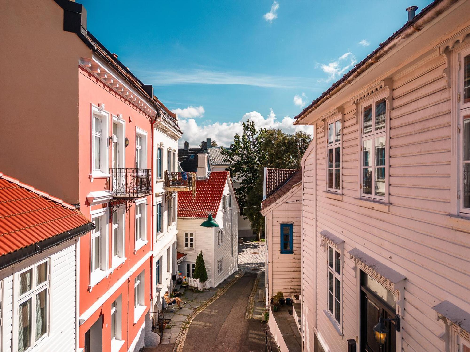 Dragesmauet Apartments Bergen Esterno foto